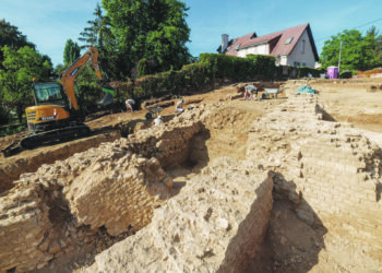 Un immense théâtre antique découvert à Sainte-Ruffine