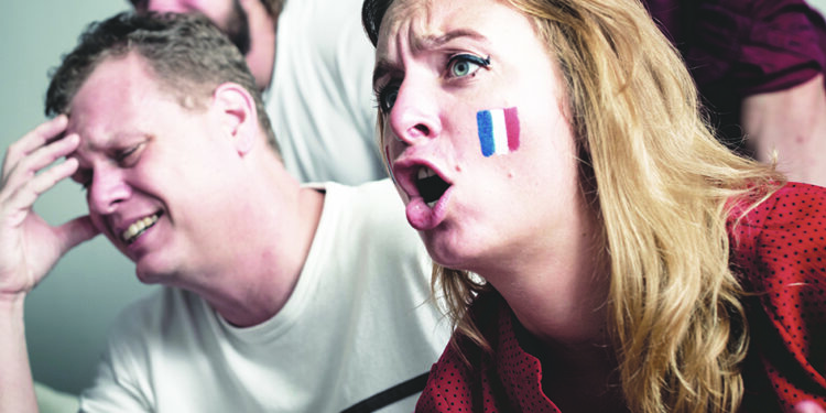 Les supporters mouillent le maillot