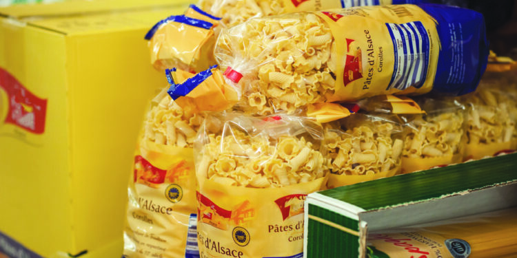 + 15% pour les pâtes