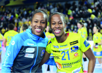 Orlane et Laura Kanor, joueuses "piliers" de Metz Handball.