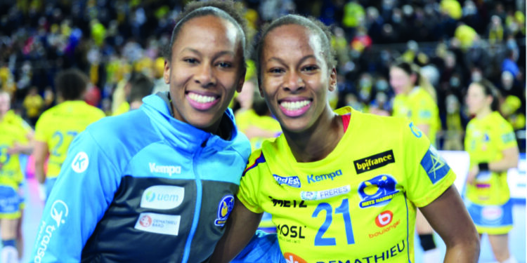 Orlane et Laura Kanor, joueuses "piliers" de Metz Handball.