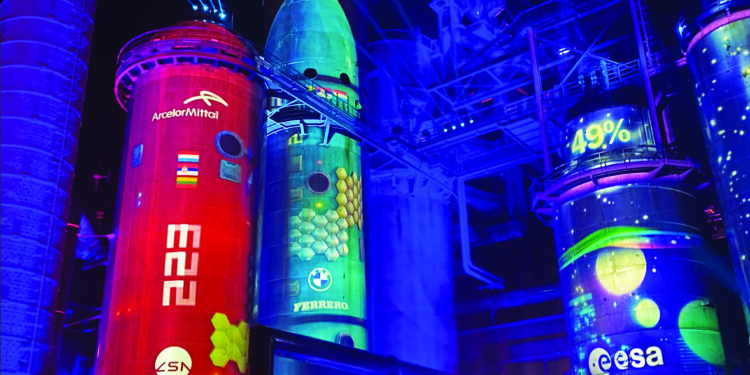 Esch-sur-Alzette, Capitale européenne de la culture a été lancée samedi 26 février lors d’une soirée qui a rassemblé environ 25 000 personnes.