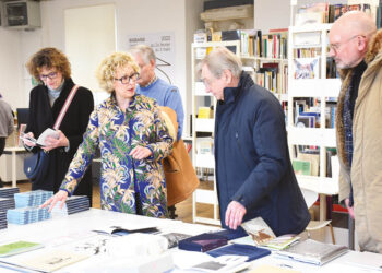 Visite officielle De François Grosdidier, Maire de Metz et Président de l'Eurométropole de Metz à l'occasion de l'inauguration des nouveaux espaces pédagogiques de l'ÉSAL, le 4 mars 2023.