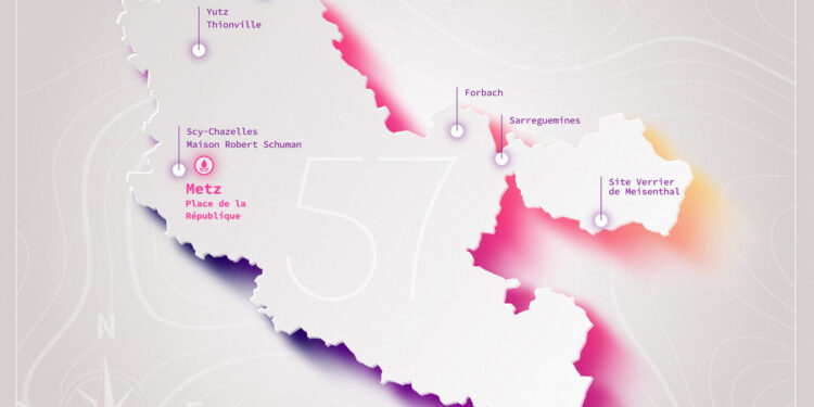 La flamme olympique en Moselle le 27 juin 2024