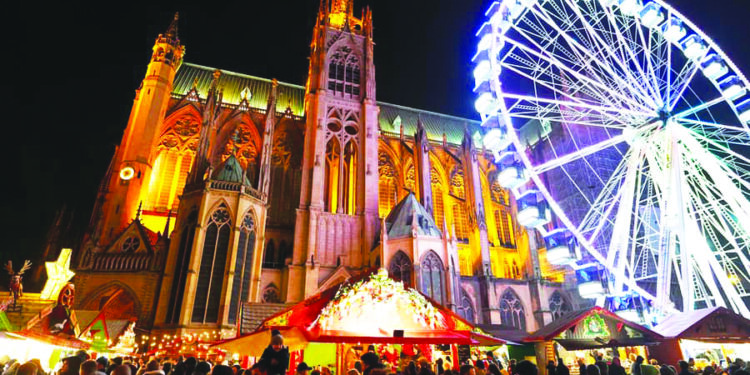 La féérie de Noël s&rsquo;installe à Metz…