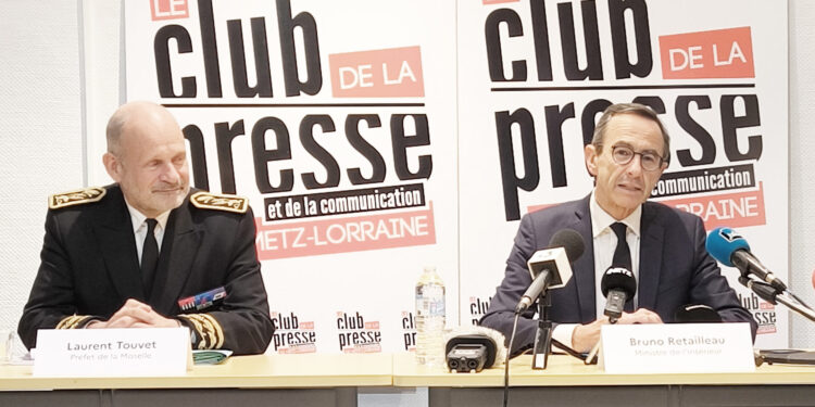 Bruno Retailleau à Metz : entre fermeté et proximité