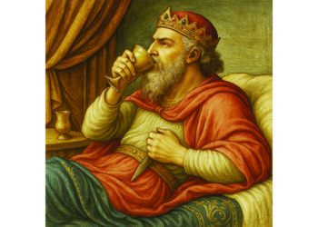 Illustration de Mithridate VI, roi du Pont, connu pour s’être immunisé au poison en s’en administrant chaque jour.