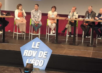 uy Keckhut animait la table ronde sur l’intergénérationnel lors des Rendez-vous de l’Éco à Créhange.