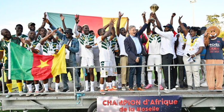 Victoire du Cameroun lors de la finale de la Coupe d’Afrique de la Moselle 2025