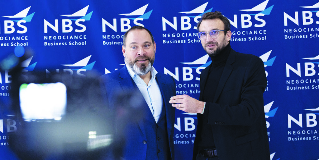 Gilles Benoit et Maxime Marion, fondateurs de NBS France, école de commerce en alternance à Metz