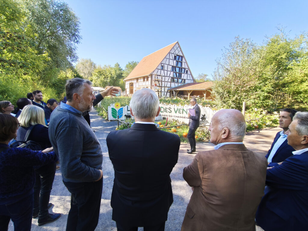 Visite du Parc animalier de Sainte-Croix à Rhodes lors de la journée de territoire consacrée au développement du tourisme en Moselle.