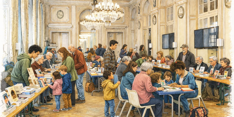Salon du Livre en Hiver 2026 à Metz dans les salons de l’Hôtel de Ville