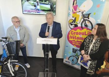 François Grosdidier conférence vélo Metz Vélomet mobilités douces