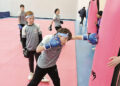 Enfants participant à un atelier de boxe lors des MECS Olympics 2026 à Thionville