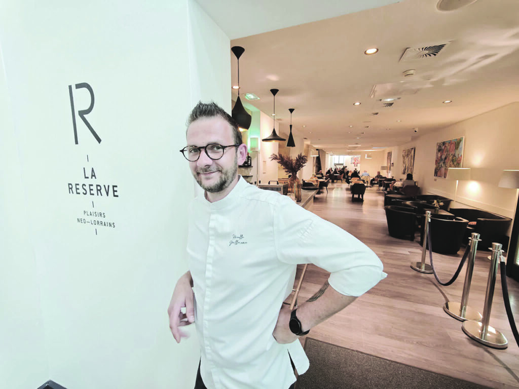 Guillaume Hieulle chef du restaurant La Réserve à La Citadelle Metz MGallery