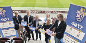 Présentation de l’Euro Marathon Metz 2026 au stade Saint-Symphorien à un mois des courses