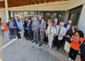 Patrick Weiten lors de l’inauguration du nouveau collège Nicolas-Untersteller de Stiring-Wendel